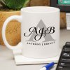 Personalized Initials & Name Coffee Mug Personalized Initials & Name Coffee Mug