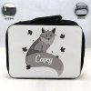 Personalized Fox Theme - Black School Lunch Box for kids Personalized Fox Theme - Black School Lunch Box for kids