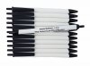 White Body - Black Top & Bottom - Champion Pens - 12 pkg. White Body - Black Top & Bottom - Champion Pens - 12 pkg.