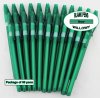 Willowy Pens-Green Body & white Silicone Gripper-Blanks-50pkg Willowy Pens-Green Body & white Silicone Gripper-Blanks-50pkg