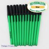 Personalized - Slim Pens - Neon Green Body, Black Ink Personalized - Slim Pens - Neon Green Body, Black Ink