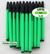 Colored Slim Pen-Neon Green Body, Cap and Accent-Blanks-50pkg Colored Slim Pen-Neon Green Body, Cap and Accent-Blanks-50pkg