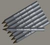 ezpencils - 24 pkg Personalized Hexagon Silver Golf Pencils ezpencils - 24 pkg Personalized Hexagon Silver Golf Pencils