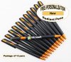 Radiant Pen, Black Body, Metallic Orange 12pkg, Custom IMG Radiant Pen, Black Body, Metallic Orange 12pkg, Custom IMG