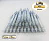 Buzz Pens - Clear Body with a White Grip - Blanks - 50pkg Buzz Pens - Clear Body with a White Grip - Blanks - 50pkg
