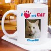 I Love My Cat Personalized Photo Coffee Mug I Love My Cat Personalized Photo Coffee Mug