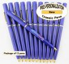 Classic Pen, Blue Body with Gold Accents 12 pkg - Custom Image Classic Pen, Blue Body with Gold Accents 12 pkg - Custom Image