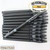 Personalized Willowy Pen, Solid Black Body Clear Grip 12 pkg Personalized Willowy Pen, Solid Black Body Clear Grip 12 pkg