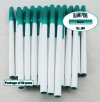 Slim Pen -White Body and Teal Accents- Blanks - 50pkg Slim Pen -White Body and Teal Accents- Blanks - 50pkg