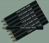 ezpencils - 24 pkg Personalized Hexagon Black Golf Pencils ezpencils - 24 pkg Personalized Hexagon Black Golf Pencils