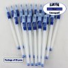 Apprise Pens - Plastic Body with Blue Accents - Blanks - 50pkg Apprise Pens - Plastic Body with Blue Accents - Blanks - 50pkg