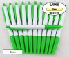 Breeze Pens - White Body with Green Accents - Blanks - 50pkg Breeze Pens - White Body with Green Accents - Blanks - 50pkg