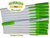 Personalized - Slim – White Body with Apple Green Cap, Black Ink Personalized - Slim – White Body with Apple Green Cap, Black Ink