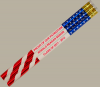 12 Patriotic Flag Personalized Motivational Pencil 12 Patriotic Flag Personalized Motivational Pencil