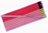 ezpencils - Personalized Pink-Trio Hexagon Pencils - 12 pkg ezpencils - Personalized Pink-Trio Hexagon Pencils - 12 pkg