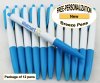 Breeze Pen, White Body with Blue Accents 12 pkg - Custom Image Breeze Pen, White Body with Blue Accents 12 pkg - Custom Image