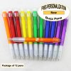 Buzz Pen, Assorted Color Body, White Grip, 12 pkg - Custom Image Buzz Pen, Assorted Color Body, White Grip, 12 pkg - Custom Image