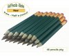 ezpencils - 48 Dark Green Golf With Eraser ezpencils - 48 Dark Green Golf With Eraser