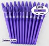 Willowy Pens-Purple Body & white Silicone Gripper-Blanks-50pkg Willowy Pens-Purple Body & white Silicone Gripper-Blanks-50pkg