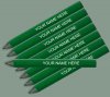 ezpencils - 24 pkg Personalized Hexagon Neon Green Golf Pencils ezpencils - 24 pkg Personalized Hexagon Neon Green Golf Pencils