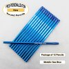 ezpencils - Personalized Metallic Sea Blue Round Pencil - 12 pkg ezpencils - Personalized Metallic Sea Blue Round Pencil - 12 pkg
