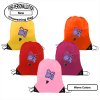 ezpencils-Drawstring Bags-Custom Img or Txt, Warm Colors, 5pkg ezpencils-Drawstring Bags-Custom Img or Txt, Warm Colors, 5pkg