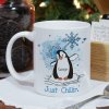 Just Chillin' Penguin Personalized Winter Coffee Mug Just Chillin' Penguin Personalized Winter Coffee Mug