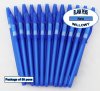 Willowy Pens -Blue Body & white Silicone Gripper-Blanks-50pkg Willowy Pens -Blue Body & white Silicone Gripper-Blanks-50pkg