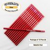 ezpencils - Personalized Metallic Red Round Pencil - 12 pkg ezpencils - Personalized Metallic Red Round Pencil - 12 pkg
