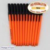 Personalized - Slim Pens - Neon Orange Body, Black Ink Personalized - Slim Pens - Neon Orange Body, Black Ink