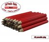 ezpencils - 48 Red Golf Without Eraser - Blank Pencils ezpencils - 48 Red Golf Without Eraser - Blank Pencils