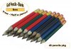 ezpencils - 48 Assorted Golf With Eraser ezpencils - 48 Assorted Golf With Eraser