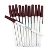 Slim Pen, White Body, Burgundy Accents, 12 pkg - Custom Image Slim Pen, White Body, Burgundy Accents, 12 pkg - Custom Image