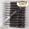 Personalized Buzz Pen, Translucent Smoke Body Clear Grip 12 pkg. Personalized Buzz Pen, Translucent Smoke Body Clear Grip 12 pkg.