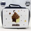 Personalized Cupcake Theme - Blue School Lunch Box for kids Personalized Cupcake Theme - Blue School Lunch Box for kids