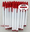 Slim Pen -White Body and Red Accents- Blanks - 50pkg Slim Pen -White Body and Red Accents- Blanks - 50pkg