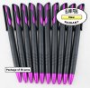 Radiant Pen -Black Body & Metallic Fuschia Accents-Blanks- 50pkg Radiant Pen -Black Body & Metallic Fuschia Accents-Blanks- 50pkg