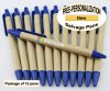 Salvage Pen, Cardboard Body, Blue Accents 12 pkg - Custom Image Salvage Pen, Cardboard Body, Blue Accents 12 pkg - Custom Image