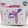 Personalized Caterpillar Theme - Pink School Lunch Box for kids Personalized Caterpillar Theme - Pink School Lunch Box for kids