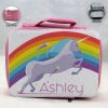 Personalized Unicorn Theme - Pink School Lunch Box for kids Personalized Unicorn Theme - Pink School Lunch Box for kids