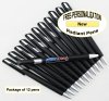 Radiant Pen, Black Body, Metallic Silver 12pkg, Custom IMG Radiant Pen, Black Body, Metallic Silver 12pkg, Custom IMG
