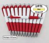 Gripper Pen - Red Clip & Grip, White Body - Blanks - 50pkg Gripper Pen - Red Clip & Grip, White Body - Blanks - 50pkg