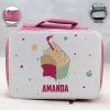 Personalized Cupcake Theme - Pink School Lunch Box for kids Personalized Cupcake Theme - Pink School Lunch Box for kids