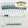 Apprise Pen, Translucent Body Green Grip 12pkg - Custom Image Apprise Pen, Translucent Body Green Grip 12pkg - Custom Image