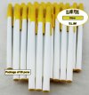 Slim Pen -White Body and Yellow Accents- Blanks - 50pkg Slim Pen -White Body and Yellow Accents- Blanks - 50pkg