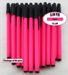 Colored Slim Pen-Neon Pink Body, Cap and Accent-Blanks-50pkg Colored Slim Pen-Neon Pink Body, Cap and Accent-Blanks-50pkg