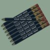 ezpencils - 24 pkg Personalized Hexagon Blue Golf w/eraser ezpencils - 24 pkg Personalized Hexagon Blue Golf w/eraser