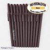 Personalized - Slim Pens - Brown Body with Brown Cap, Black Ink Personalized - Slim Pens - Brown Body with Brown Cap, Black Ink