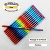 ezpencils - Personalized Metallic Rainbow Round Pencil - 12 pkg ezpencils - Personalized Metallic Rainbow Round Pencil - 12 pkg
