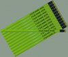 ezpencils - 12 pkg. Neon Yellow Round Pencils ezpencils - 12 pkg. Neon Yellow Round Pencils
